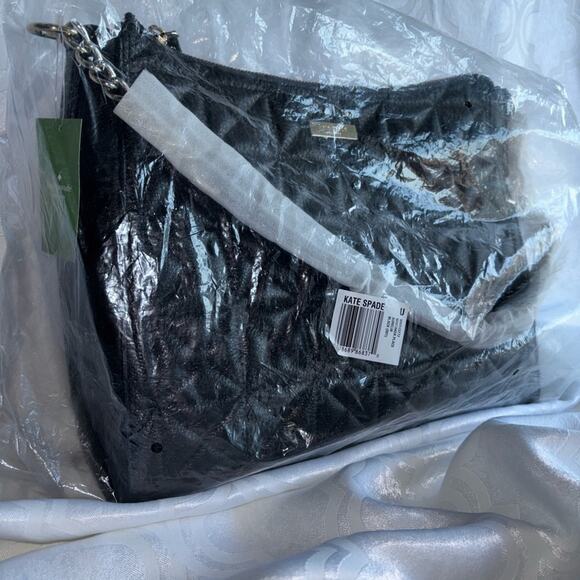 NWT $298 Kate Spade WHITAKER PLACE AURELIA BLACK - Picture 4 of 12